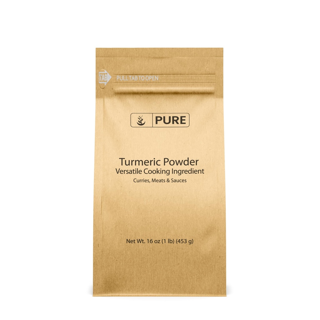 Reine Original Zutaten Kurkuma Pulver (1 lb), Lebensmittel Grad, Natürlich, Gewürz Geschmack, Curry, Reis, Eco-Friendly