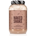 Naked Shake - Poudre de protéines de chocolat - Secouez les protéines à base de plantes avec l'huile de Mct, sans gluten, sans soja, sans gmos ou édulcorants artificiels - 30 portions