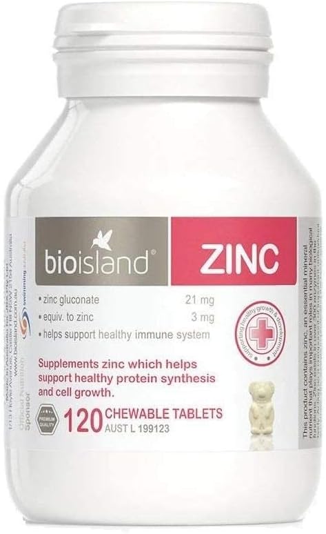 Bio Island Zinc 120 Comprimés à croquer