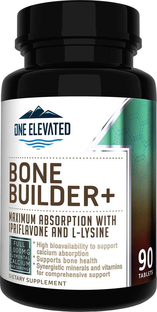 Umfassende Knochenbau Kalziumergänzung. Formuliert mit höchstem Grad Calcium -Carbonat/Hydroxyapatit/Citrate, Magnesium, Zink, D3. Arbeitet in Sync für optimale Knochengesundheit und Knochenstärke.