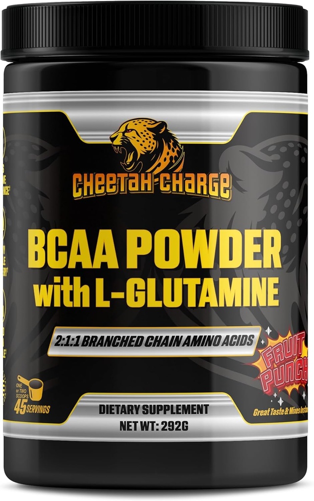 BCAA Poudre avec L-Glutamine.