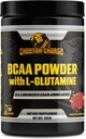 BCAA Pulver mit L-Glutamin | 2:1:1 Verzweigte Kette Aminosäuren | Post Workout Recovery Powder - 45 Servierungen (Fruit Punch)