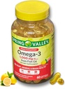 Omega 3 1000mg- Fish Oil 60 Softgels (Pack von 1)