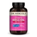 Dr. Mercola Krill Oil für Damen - 2 mg Astaxanthin - MSC zertifiziert nachhaltig - unterstützt Gehirn-, Haut- und Immunsysteme - mit Omega-3s - Non-GMO, Gluten-Free & Soy-Free - 270 Kapseln (30 Portionen)