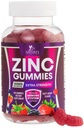 Zink-Gummien 50mg - Knochen Haut & Immune Unterstützung Gesundheit Gummy & Premium Antioxidant Kaubar für Erwachsene - Hohe Absorption Vegan, Glutenfreie Zink-Ergänzungen Vitamin - Tasty Berry Flavor - 120 Gummis