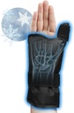 Hand Ice Pack Wrap, Gel Compression Support, Flexible Hot & Cold Brace für Handverletzungen Wiederverwendbar, Rheumatoiden, Tendinitis, Schwellung, Carpal Tunnel, Arthritis, Cold Pack für Schmerz & Muskeltherapie