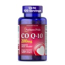 Puritan's Pride Coenzym CoQ10 200mg, Nahrungsergänzung für Herzgesundheit, Blutdruck, Mund-Gummi-Gesundheit und gesunde Aging-Unterstützung, 120 Servietten, Schnellfreigabe Softgels