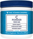 The Vitamin Shoppe Vitamin C Powder 1,000MG, Antioxidant That Supports Immune and Cardiovascular Health (8 Ounces Powder)