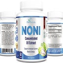 Capsules noni - Extrait de fruits noni (Morinda Citrifolia), support immunitaire - 60 capsules