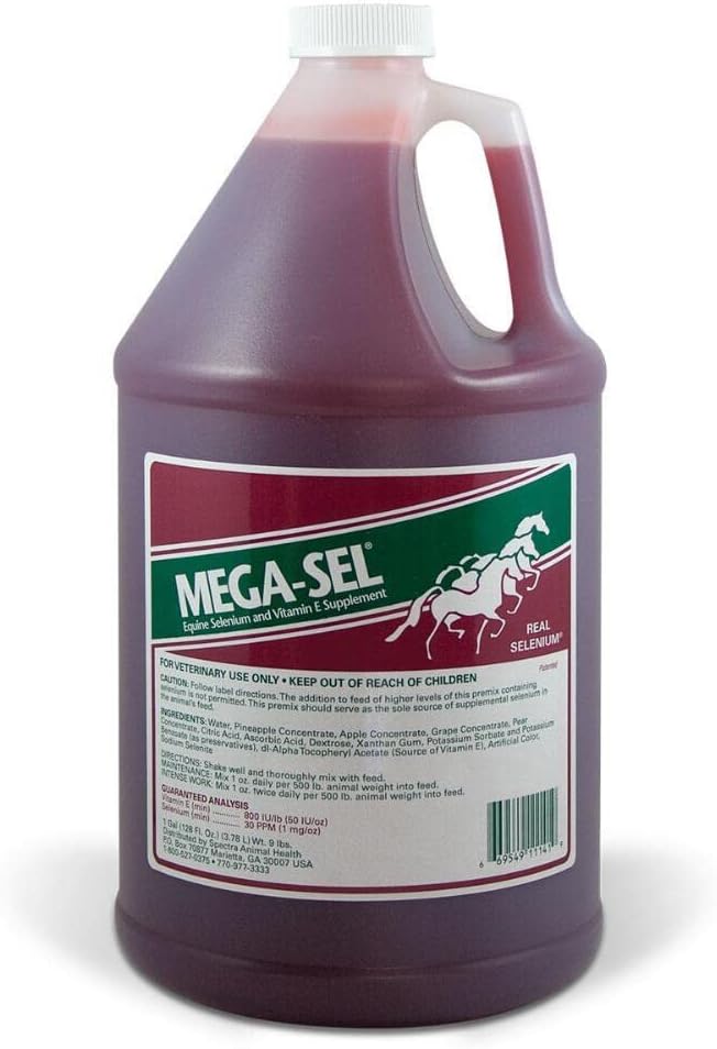 Formule liquide méga-sel pour chevaux, 1 Gallon (128 fl oz)
