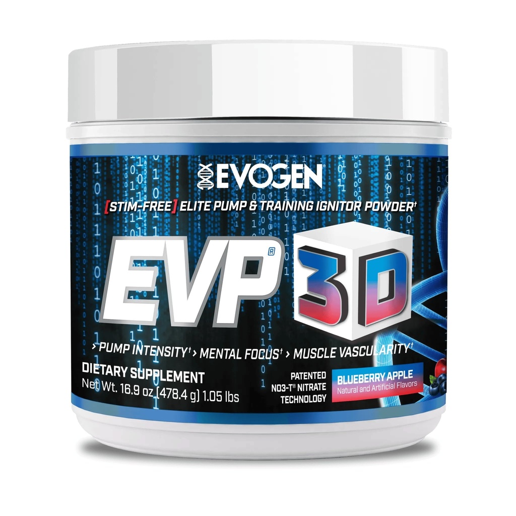 Evogen EVP 3D - Stim Free pré-entraînement poudre pour les hommes et les femmes