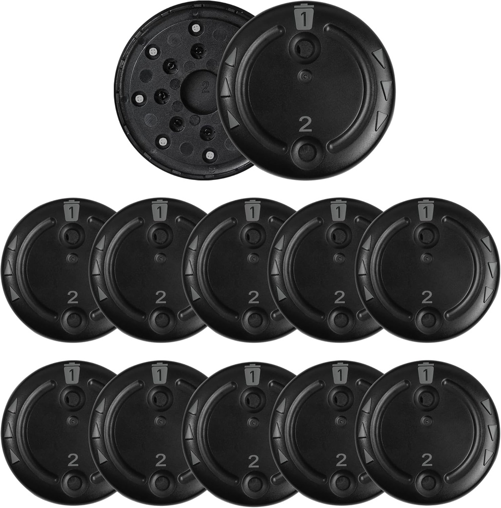 10 Packungen (80 Stück) Unitron Wax Guards Cerushield Disk v2.0 098-0445 für phonak, Hörgerät Zubehör Wachsfilter, Phonak Hörgerät Filter Wax Guard