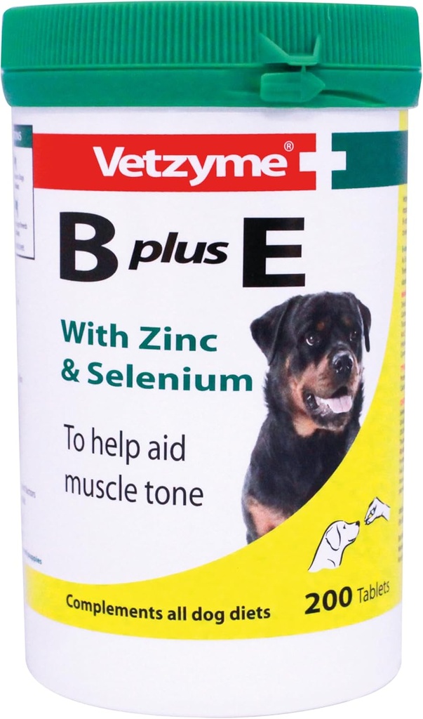 Vetzyme Hund B + E 200 Tabletten