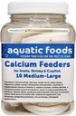 Aquatic Foods Inc. Calcium Feeder Medium-Large Shells. Extra dicke Muscheln für Garnelen, Schnecken, Krabben, Krebse, Hermit Krabben und alle tropischen Fische...10 Graf Jar