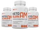 (Pack von 3) Keto Burn AM Morning Ketogenic Weight Management, Keto Burn Pillen für Männer und Frauen, 180 Kapseln, 3 Monate Versorgung