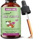 Wonder Paws Milk Thistle, Liver Support für Hunde, unterstützt Nierenfunktion für Haustiere, Detox, Hepatic Support, mit Wild Alaskan Salmon Oil & Curcumin, Omega 3 EPA & DHA (2 Oz)