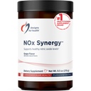 Designs für Gesundheit NOx Synergy - Getränke-Mix-Pulver zur Unterstützung von gesunden Nitric Oxid-Levels - L-Arginin, Kreatin, L-Citrulline + mehr - Pre Workout - Grape Flavor (30 Portionen / 270g)