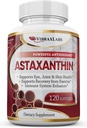 Astaxanthin 10mg Supplement/Best Pure Antioxidant von Microalgae, Hilft Hautpflege und Augen, Arthritische Gelenke, Gesunde Alterung, Boosting Energy, 120 Non-GMO Softgels - Premium Astaxanthin Ergänzungen