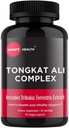 Tongkat Ali - Men’s Health & Vitality Supplement - 800mg Tongkat Ali + 200mg Tribulus Terrestris - Leistungsunterstützung - Glutenfrei, Vegan & Non-GMO - 60 Kapseln - 30 Servierungen