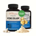 Live Conscious Beyond Collagen Multi Collagen Capsules - Typen I, II, III, V & X - Hydrolysierte Mischung mit Biotin & Vitamin C für Haar, Haut, Nails 90 Kapseln
