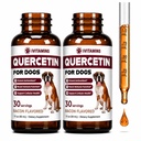 Quercetin für Hunde | Dog Allergy Relief | Quercetin für Hunde Allergien | Dog Allergy | Quercetin | Dog Allergy Support | Quercetin Dog | Hundeallergien | Quercetin Ergänzungen | Bacon Flavor (2 Pack)