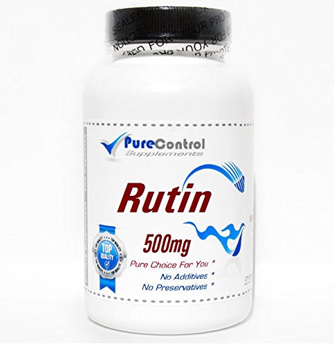Rutin 500mg // 200 Capsules // Pure // par Suppléments PureControl