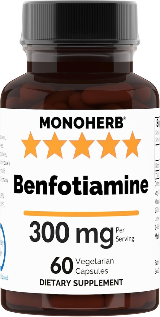 Benfotiamin 300 mg - 60 Veg Kapseln