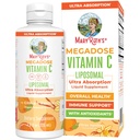 MaryRuth's Megadose flüssiges Vitamin C Liposomal | 500 mg pro Servieren | Ultra Absorption | Immunität | Antioxidante Unterstützung | Collagen Formation | Vegan | Gluten Free | Sugar Free | 7.6 Oz | 30 Servietten