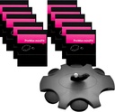 (60 Pcs) Minifit Prowax Wax Guards Filtres pour Oticon Aides auditives, Oticon Minifit Aides auditives Pièces de rechange Accessoires Kit de nettoyage(10 Packs)