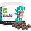 Nur natürliches Tier Ultimate Daily Vitamins - Komplette Multivitamin-Ergänzung für Hunde Balanced Health & Vitality - Senior Small & Large Canine Food Immune Digestive Support -60 Soft Chews (Pack von 1)