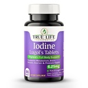 Lugols Iodine Tabletten 6.25mg – Precise-Dose Thyroid & Energy Support – keine Harsh Liquid, stabile Kalium-Iodide Ergänzung – 90 Ct, Non-GMO, keine Konservierungsstoffe