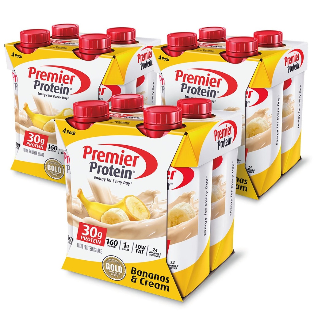 Premier Protein 30g Secouez les protéines, Banane, 12 Compte
