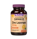 Bluebonnet Nutrition Terres doux Zinc Lozenges 15mg Chewables, Plus 100mg de vitamine C, sans soja, sans gluten, sans casher, sans lait, végétalien, aromatisé orange, 60 Lozenges