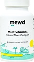 MEWD Adult Daily Multivitamin Gummy which Includes L-Theanine, Iron, Essential Vitamins, Vegan, Gluten Free, 60 Count