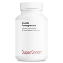 Supersmart - Double grenade (haute résistance) - 90% acide ellagique et 40% punicalagines - supplément d'extrait de grenade - antioxydant avancé - sans OGM et sans gluten - 90 capsules végétariennes
