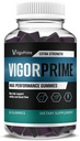 Vigor Prime Performance Gummis Prime Vigor XL Gummy Supplement, Vigor Prime XL Maximale Stärke Fortgeschrittene Shilajit Irish Sea Moss Fenugreek Gummies Gesamtenergie & Vitalität Unterstützung (1 Monat Versorgung)