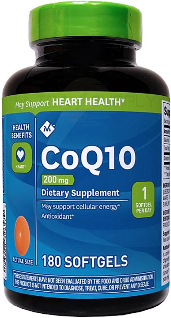 Mitglieder Mark CoQ10 200 mg. (180 Count.)