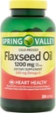Spring Valley - Huile de lin 1200 mg, 200 Softgels