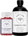 Elderlane Elderberry Syrup und Elderberry Gummies - Früher RD Naturals - Immununterstützungsergänzung für Erwachsene und Kinder - 16.9 Oz Syrup und 60ct Gummies