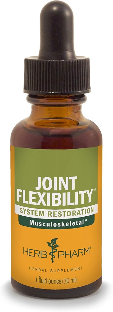 Kräuter Pharm Joint Flexibility Liquid Kräuterformel für Muskel-Skelett-Systemunterstützung - 1 Unze