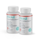 Biosil Bone Collagenizer Ultra - 60 Veggie Kapseln, Paket von 2 - mit patentiertem ch-OSA Complex + Choline, Inositol, MK7 & Vitamin B12 - GMO Free - 60-Day Supply