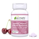 EZ Melts Auflösbare Energie, Memory und Mood Enhancer, Mischung aus B-Vitaminen, Sugar-Free, 2-Month Supply - 1 Pack