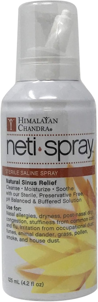 Himalayan Chandra Neti Spray Isotonic Erwachsene, 4.2 Unze