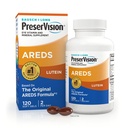 PreserVision AREDS Vitamines oculaires, #1 Eye Doctor Marque recommandée, Multivitamine avec Lutéine, Vitamines C & E, Zinc et Suppléments en cuivre, 120 Softgels