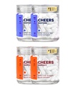 Cheers Liver Combo | Restore + Protect | Support Ihr Lebendiger & Feel besser nach dem Trinken | DHM, L-Cystein, Milchdistel, Krickly Pear, B-Vitamine | 24 Doses Restore, 60 Doses Protect | Ergänzungen