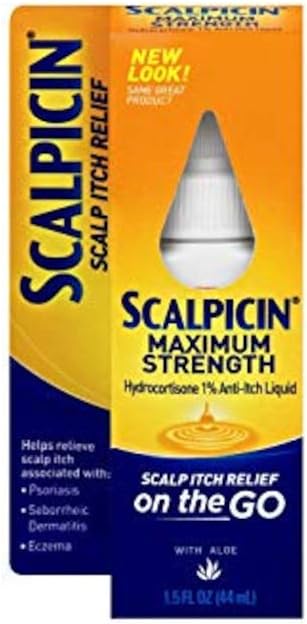 Scalpicine Scalp Relief de démangeaison, 1,5 fl Oz.