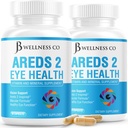 JB Wellness AREDS 2 Eye Vitamin & Mineral Supplement, Enthält Lutein, Vitamin C, Zeaxanthin, Zink & Vitamin Enhance Vision Supplement - 120 Count