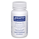 Reine Kapseln Vitamin D3 250 mcg (10.000 IU) - Ergänzung zur Unterstützung von Knochen, Gelenk, Brust, Herz, Colon & Immune Gesundheit - mit Premium Vitamin D - 60 Kapseln
