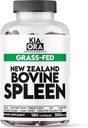 Gras Fed Bovine Spleen Supplement | Freeze-Dried, Desiccated Spleen Glandular – Unterstützt Immunfunktion und Blutgesundheit – Ancestral Organ Kapseln – 180ct