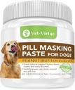 Pille Masking Paste für Hunde, Peanut Butter Flavor - Perfekte Tiermedizin behandelt Pillen, Medikamente und Kapseln zu verbergen, mit natürlichen Inhaltsstoffen und verpackt mit Flavor Dogs Liebe